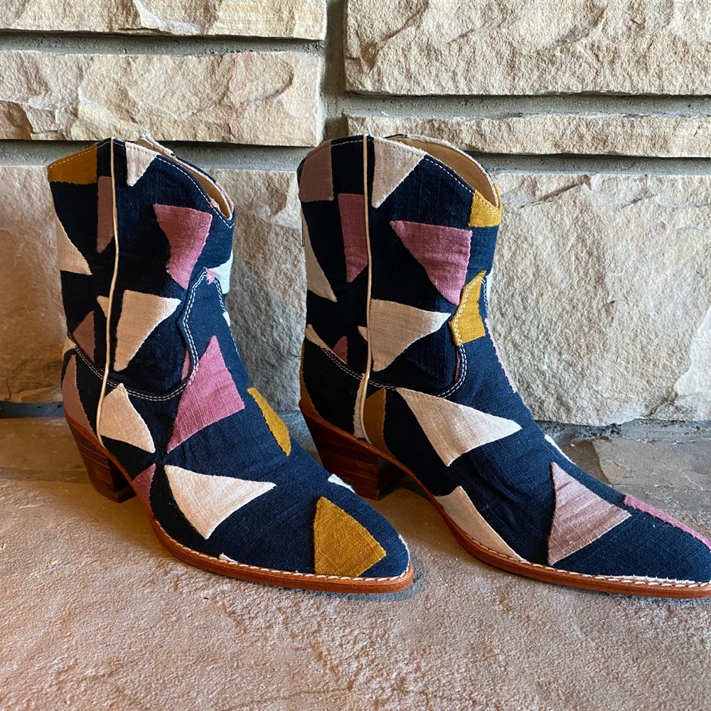 BRAND NEW!! Free People Western Mosaic Boots